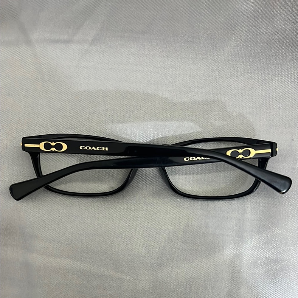 Coach Black Designer Eyeglasses